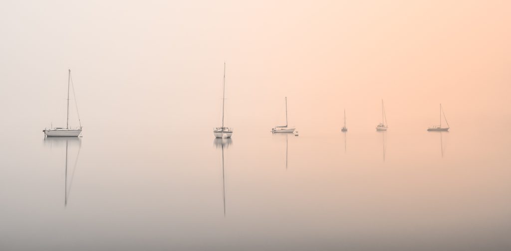 Beautiful misty morning on Lake Windermere. Winning photo in the Olympus Global Photo Contest 2017
